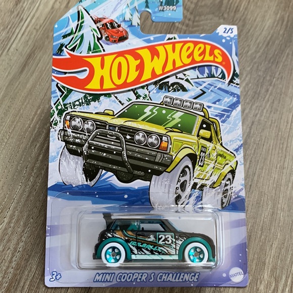 Hot Wheels Car Mini Cooper S Challenge 2/5 Mattel New HW Winter 2023 Hotwheels - Picture 5 of 6